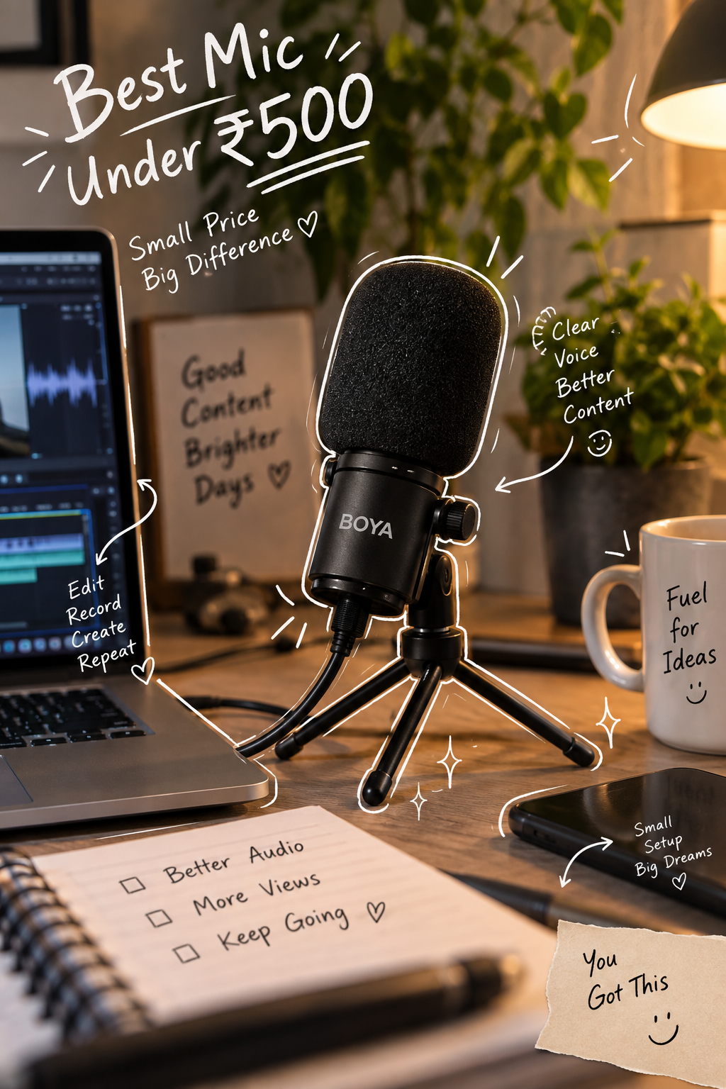 Best microphones under ₹500 in India